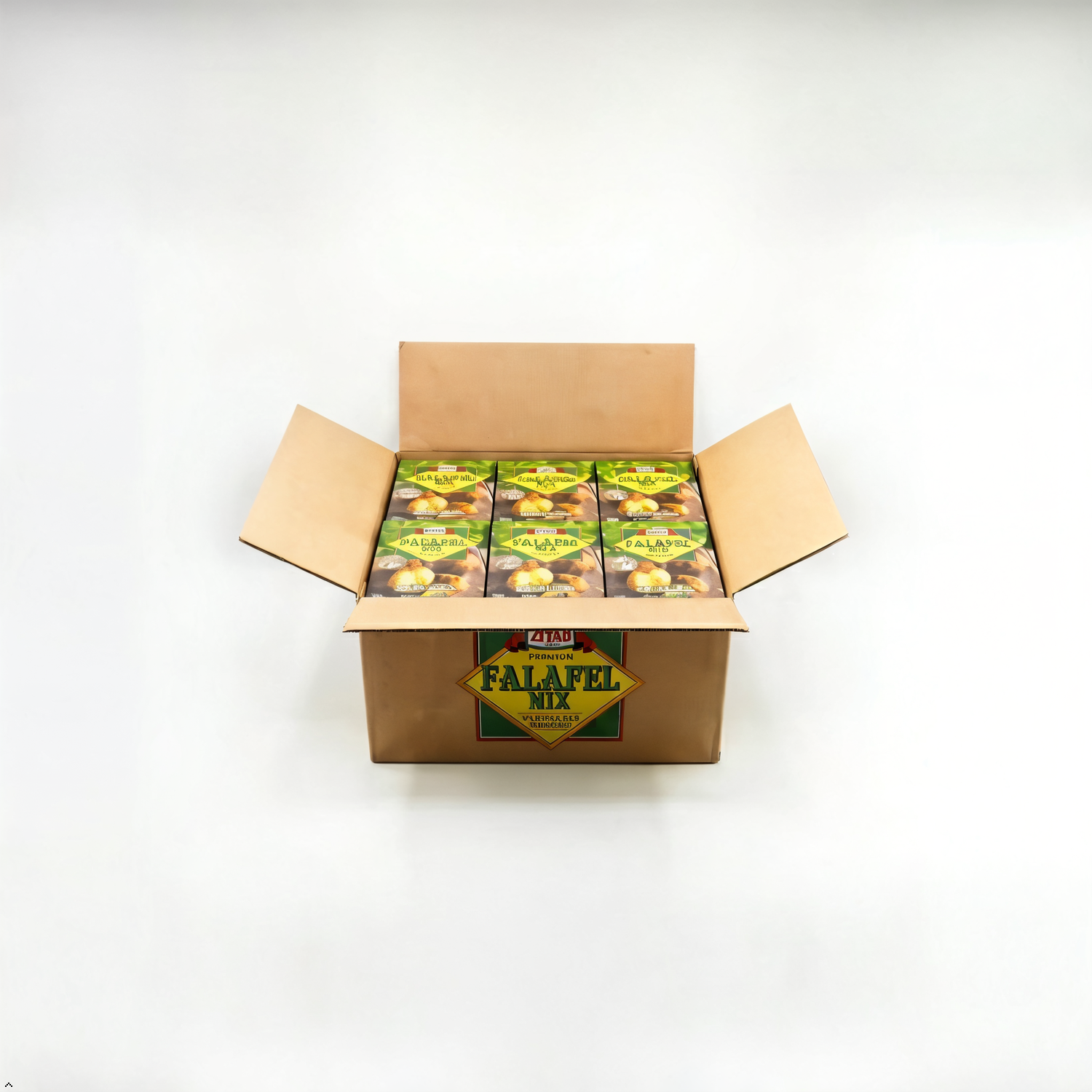 Ziyad Falafel Dry Mix - Vegan/Vegetarian, Non-GMO, 12 oz (Pack of 6) Ziyad
